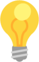 light bulb emoji