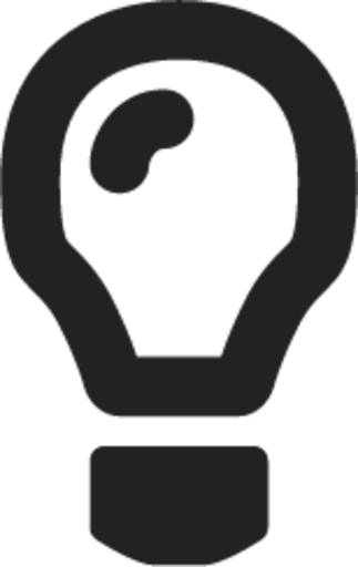 light bulb lightbulb idea icon