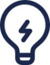 Lightbulb Bolt icon