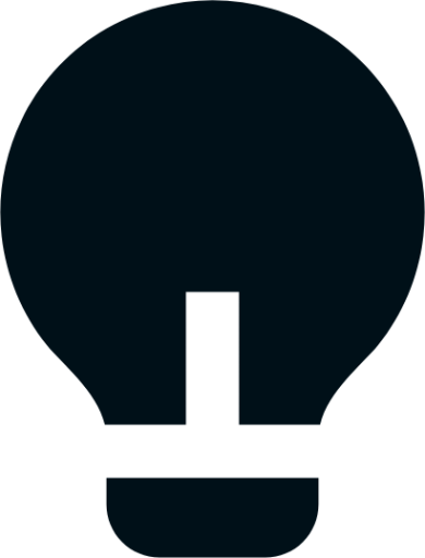 lightbulb fill icon