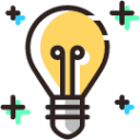 lightbulb idea icon