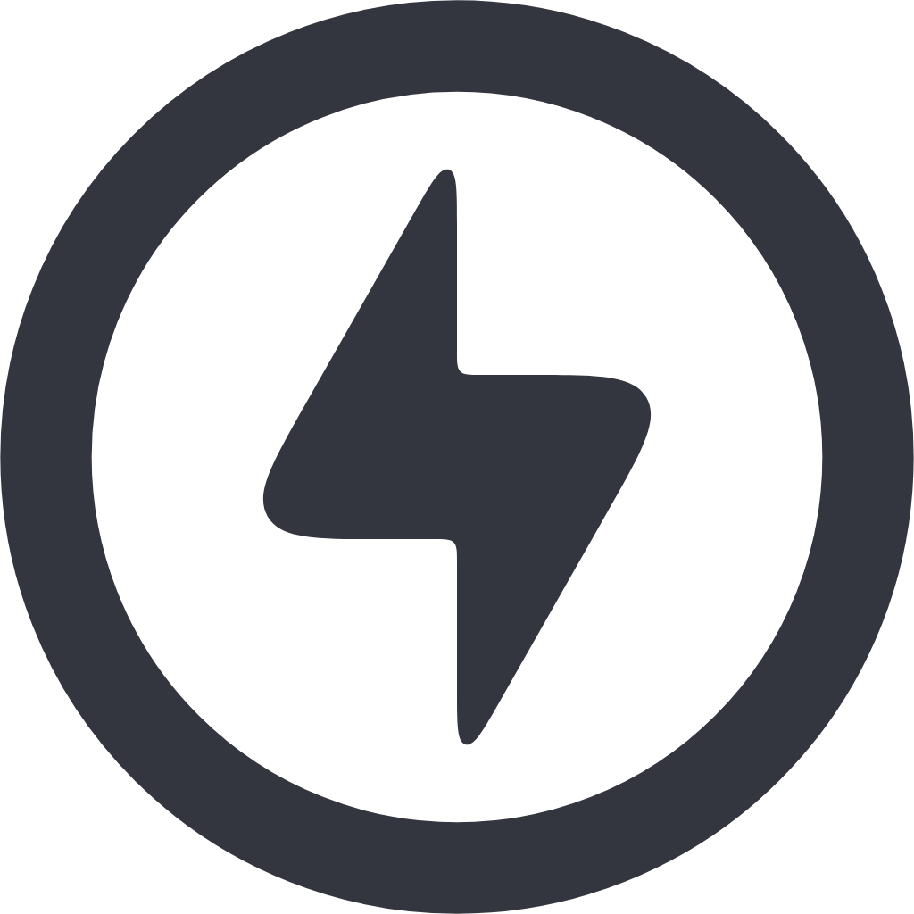 lightning ring icon