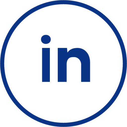 linkedin outlined icon