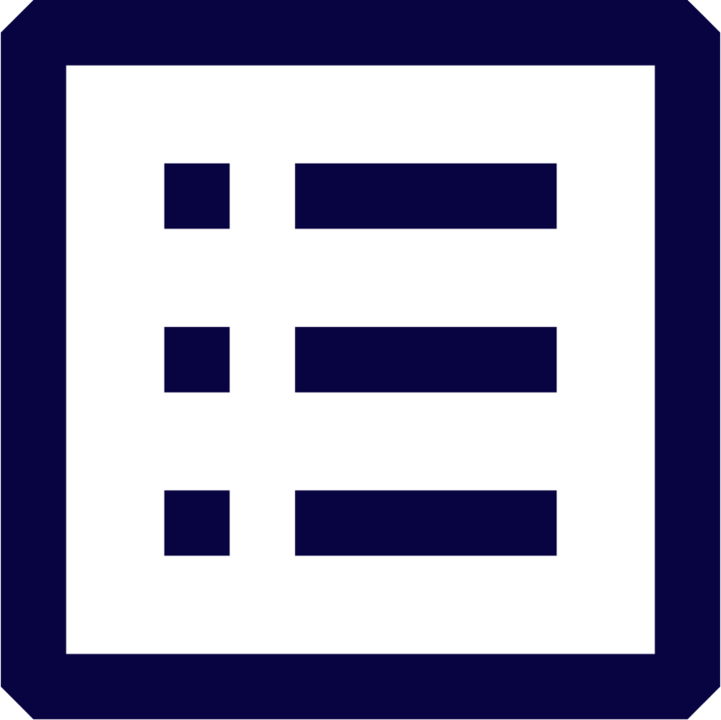 list square icon