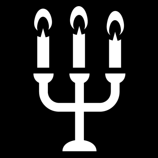 lit candelabra icon