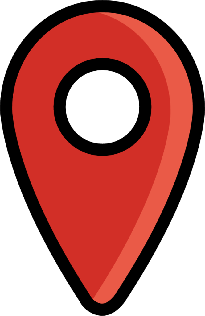 location indicator red emoji