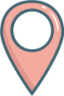 location map pin illustration