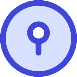 lock circle icon