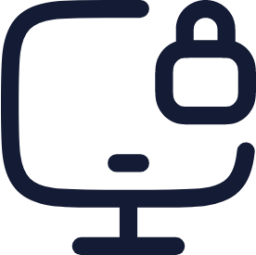 lock computer icon