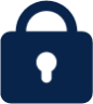 lock fill system icon