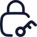 lock key icon