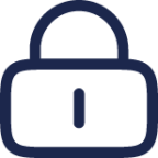 Lock Keyhole Minimalistic icon