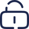Lock Keyhole Minimalistic Unlocked icon