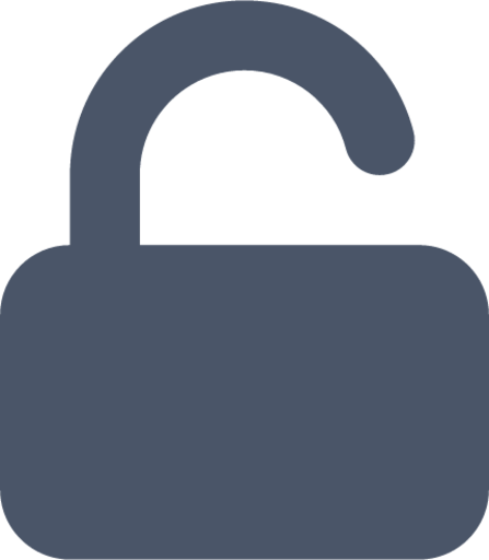lock open icon