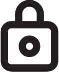 lock outline icon