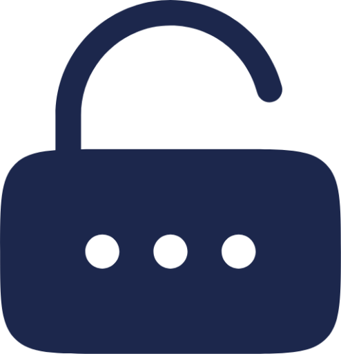 Lock Password Unlocked icon