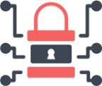 lock protect security 10 chip lock icon