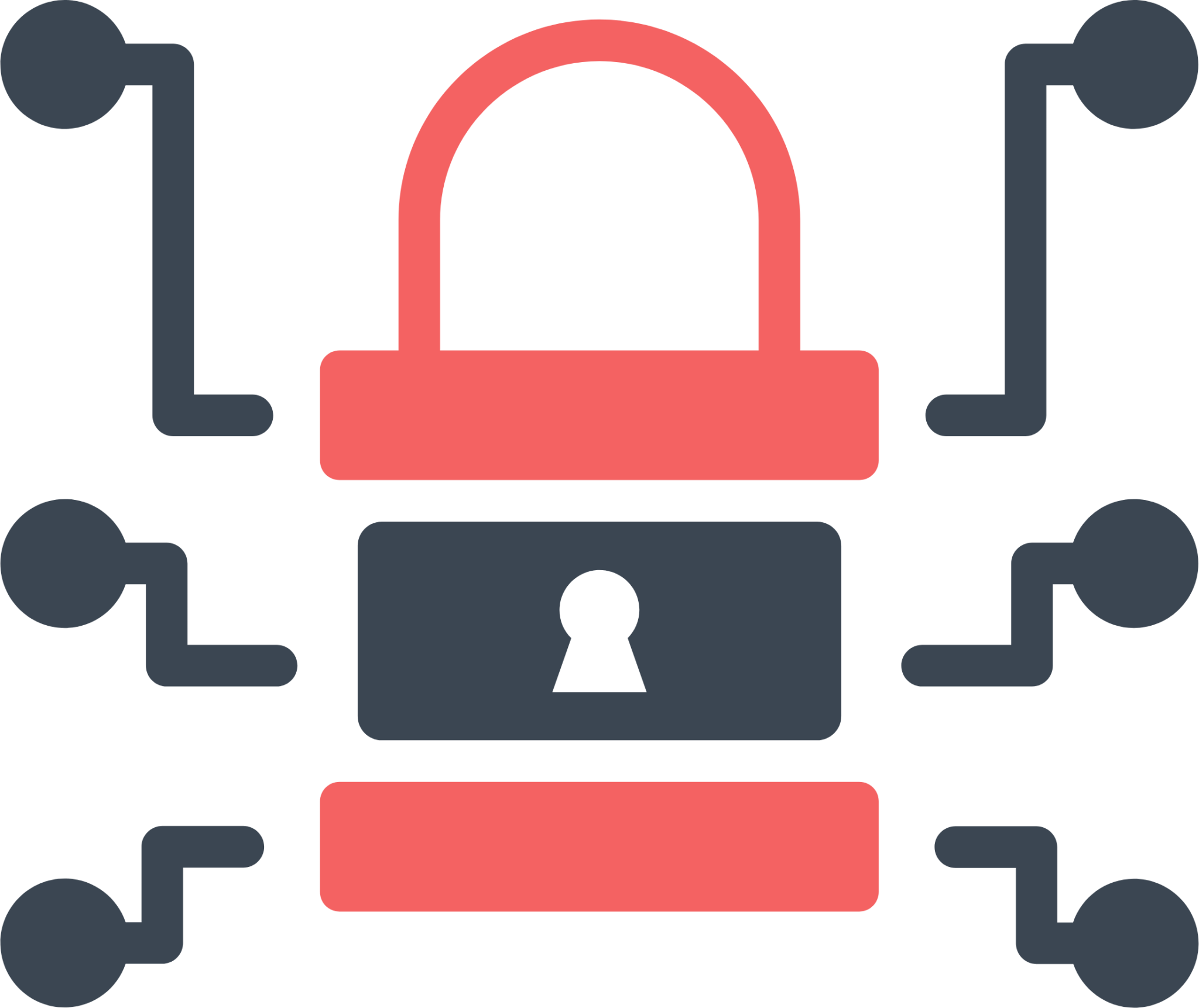 lock protect security 10 chip lock icon