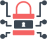 lock protect security 10 chip lock icon