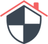 lock protect security 12 shield house icon
