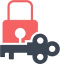 lock protect security 20 lock key icon