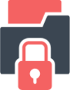 lock protect security 3 folder locked icon