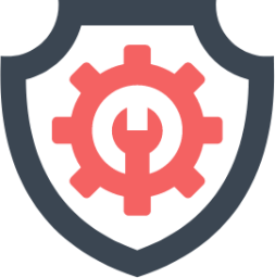 lock protect security shield icon