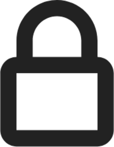 locked lock padlock icon