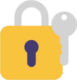 locked with key emoji
