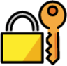 locked with key emoji
