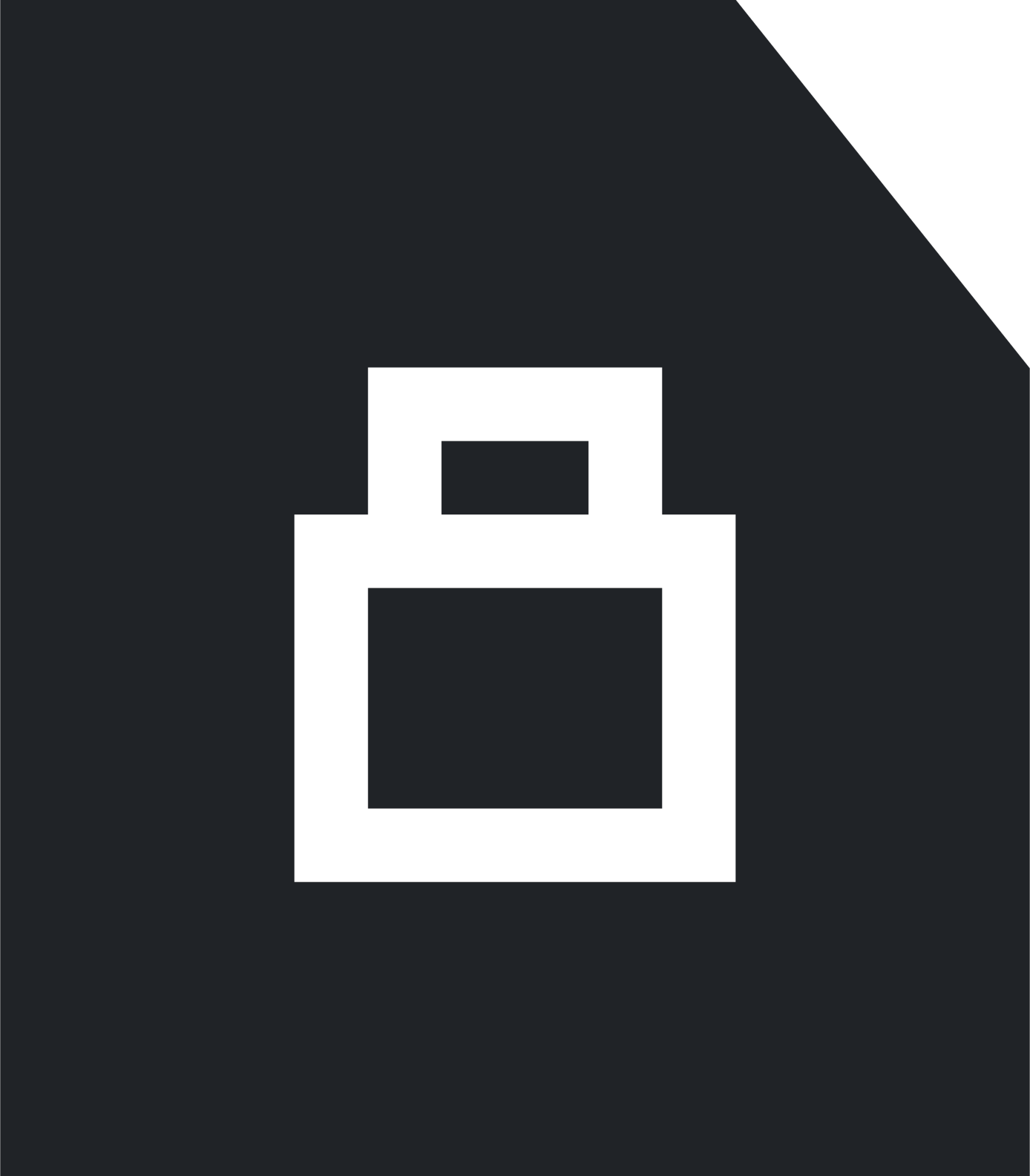 lockfile (sharp filled) icon