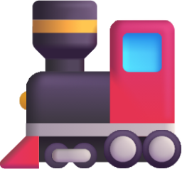 locomotive emoji