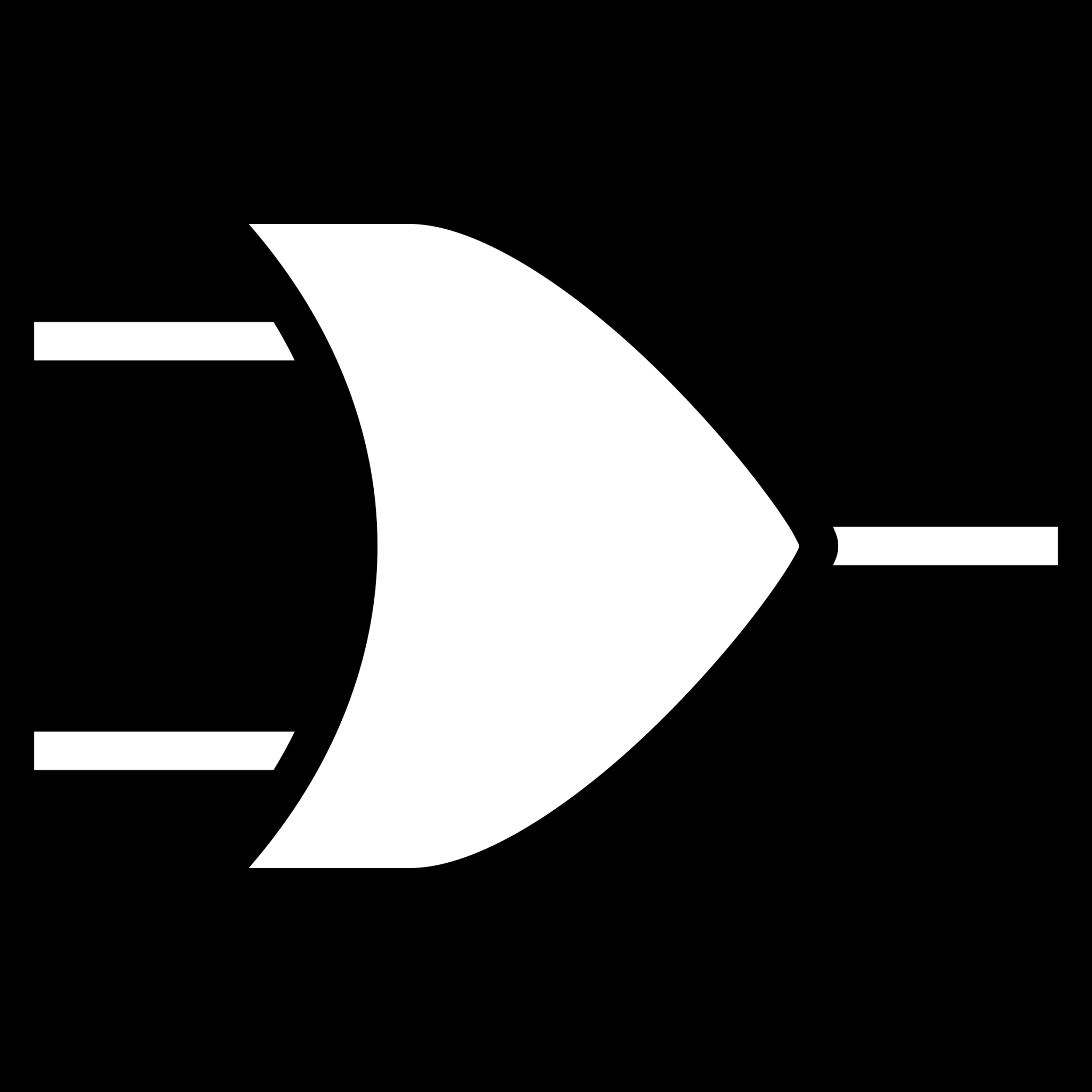 logic gate or icon