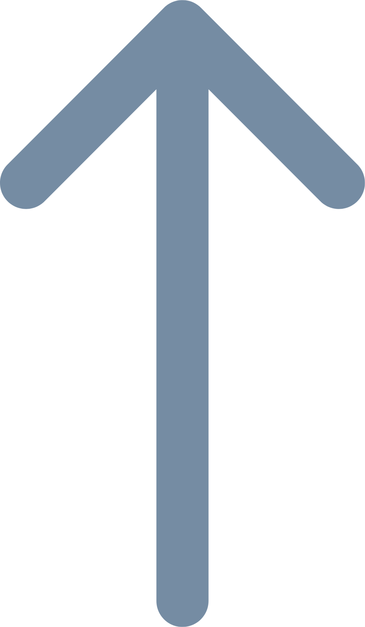 long arrow up icon