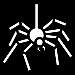 long legged spider icon