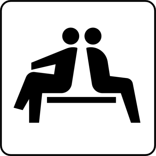 lounge waiting room icon