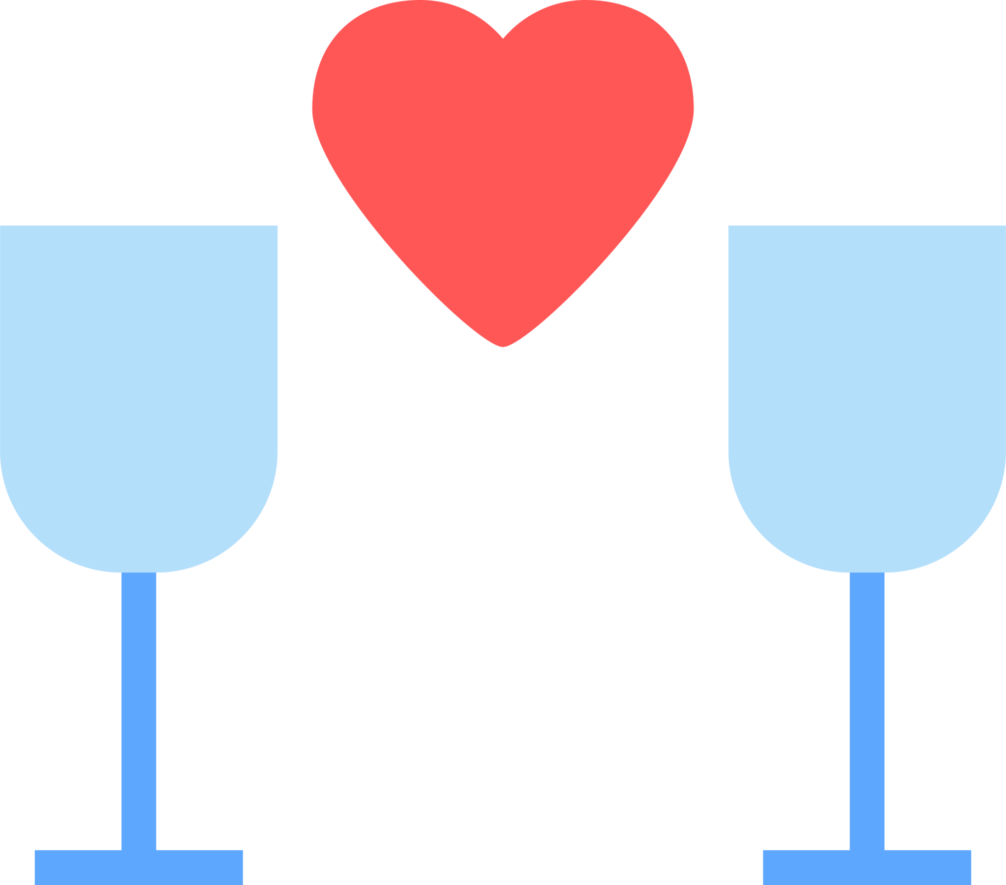 love glasses wine icon