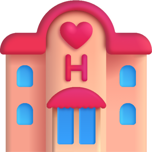 love hotel emoji