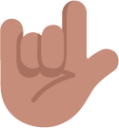 love you gesture medium emoji