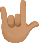 Love you gesture skin 3 emoji emoji