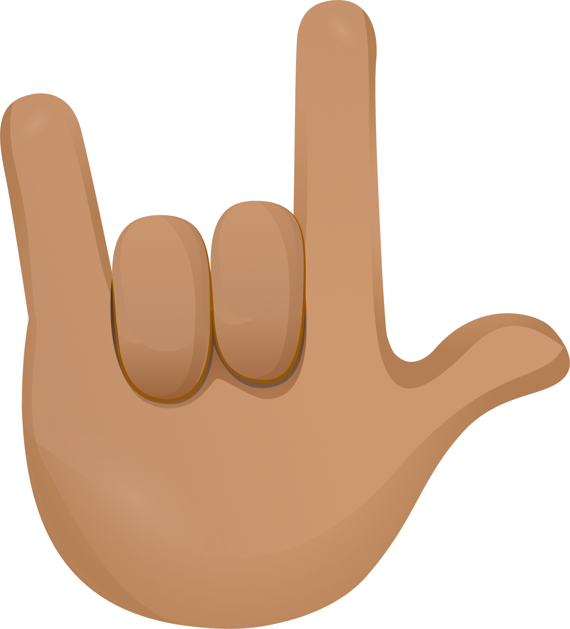Love you gesture skin 3 emoji emoji