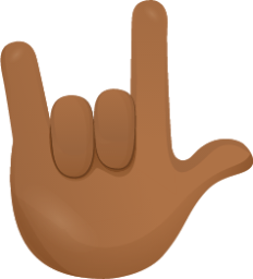 Love you gesture skin 4 emoji emoji