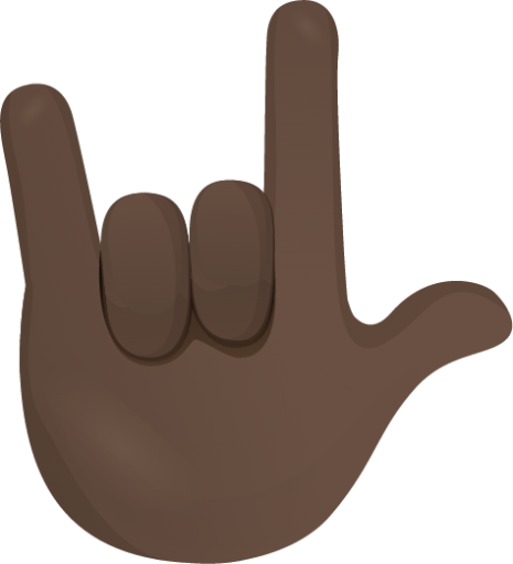 Love you gesture skin 5 emoji emoji