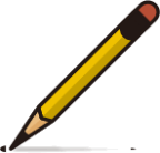 lower left pencil emoji