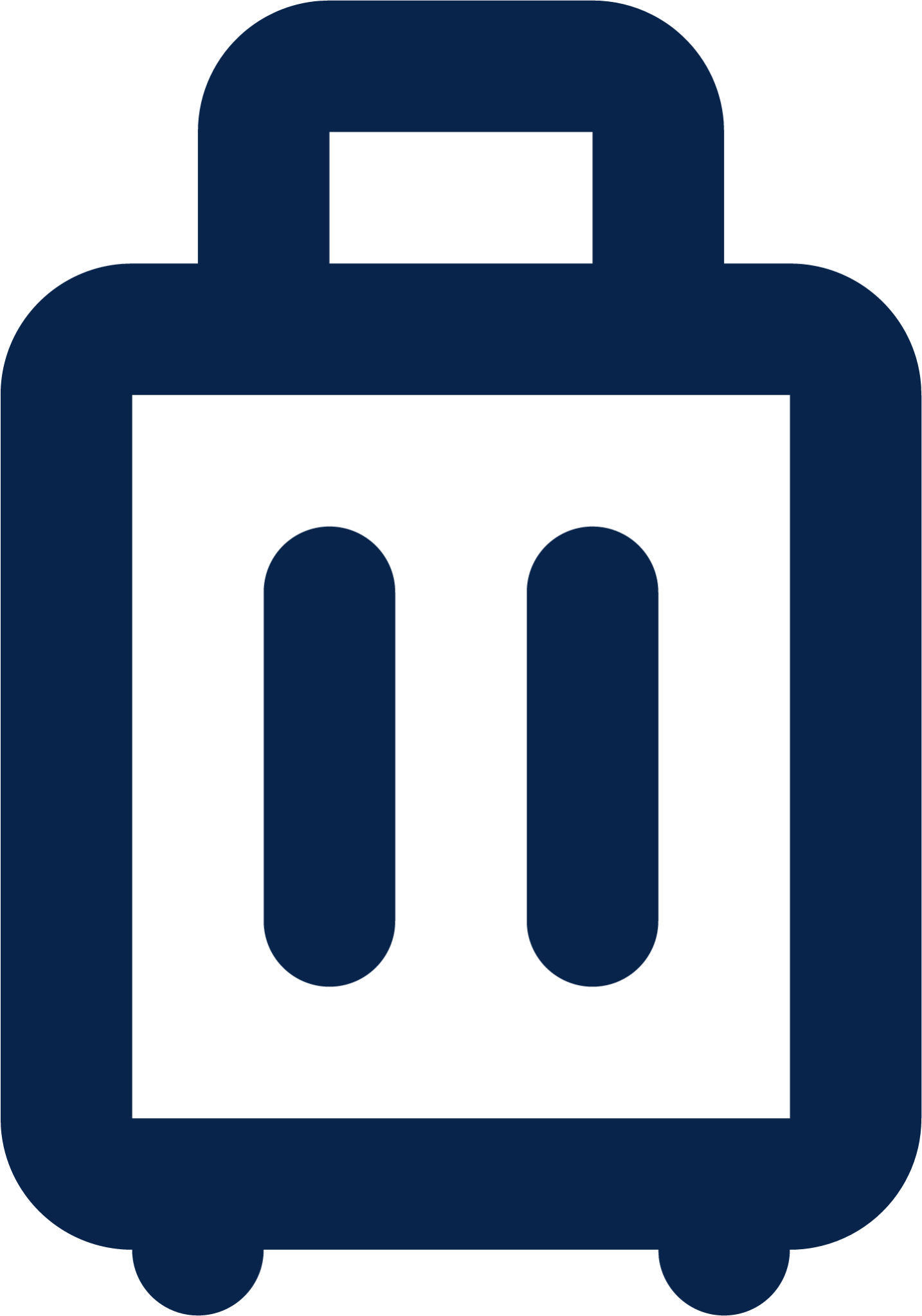 luggage line business icon