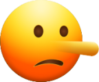 Lying Face emoji