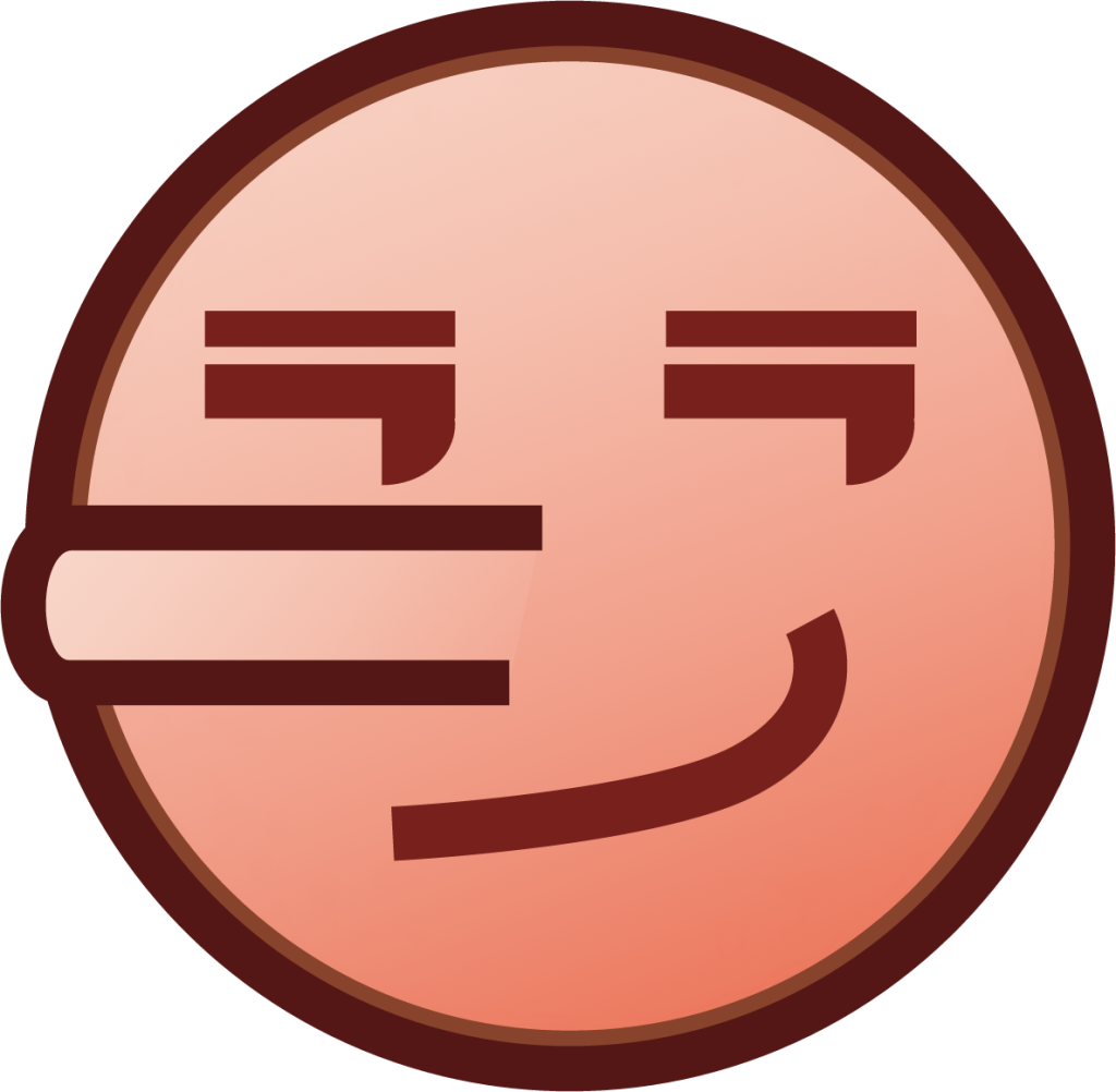 lying face (plain) emoji