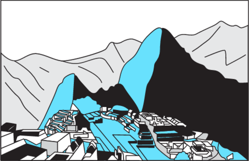 Machu Pichu illustration
