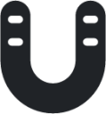 magnet (rounded filled) icon