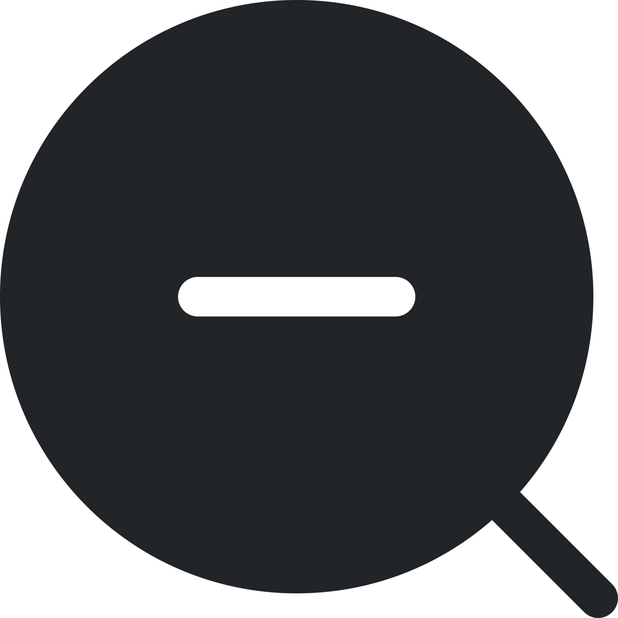 magnifier2 (rounded filled) icon